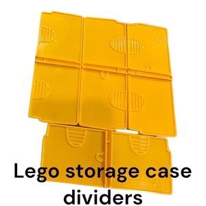 Lego storage container dividers 2012 see pictures